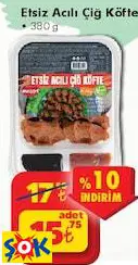 ETSİZ ACILI ÇİĞ KÖFTE